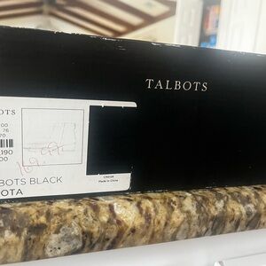 Talbots Classic Black Ankle Booties